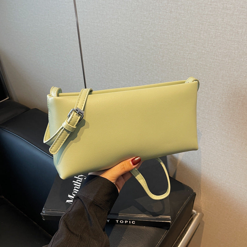 Foreign trade advanced sense small square bag women's 2024 new autumn and winter niche design underarm shoulder bag shoulder messenger bag