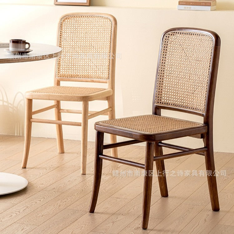 American retro solid wood table cafe table and chairs dessert shop milk tea shop scandinavian medieval iron square table restaurant round table
