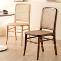 Rattan back chair [ash wood]