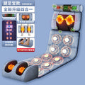 electric multifunctional foldable kneading for home massager massage mattress massage mat for cervical spine and waist