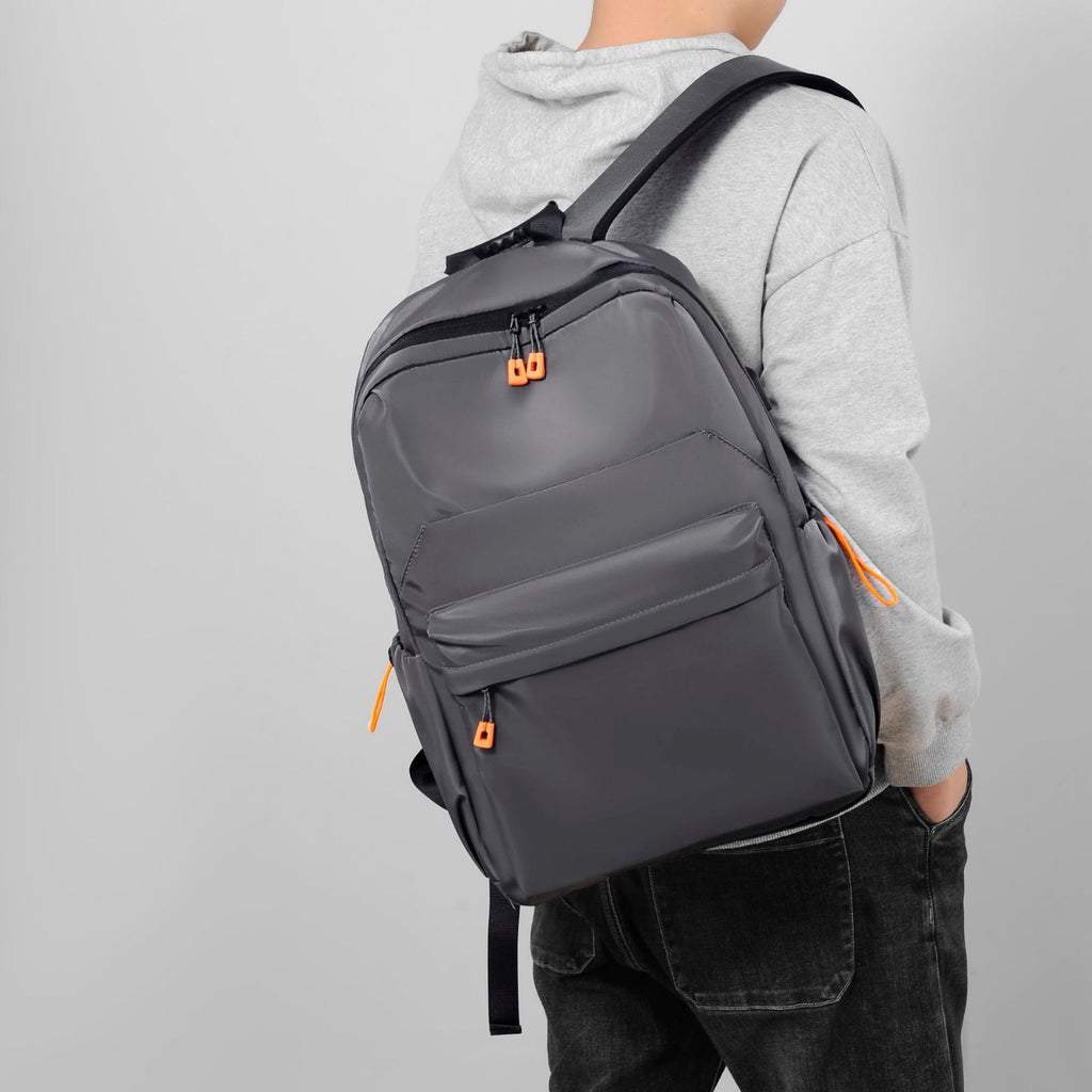 New fashion student schoolbag anti-splashing Oxford cloth leisure travel backpack men's and women's computer double back