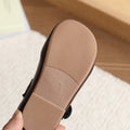 Vancahao girls' fairy academy style loafers -  spring/autumn soft sole lace trim breathable leather shoes