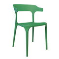 For homecasual modern ins dijia furniture scandinavianpp material injection molding stackable dining chair plastic chair back chair