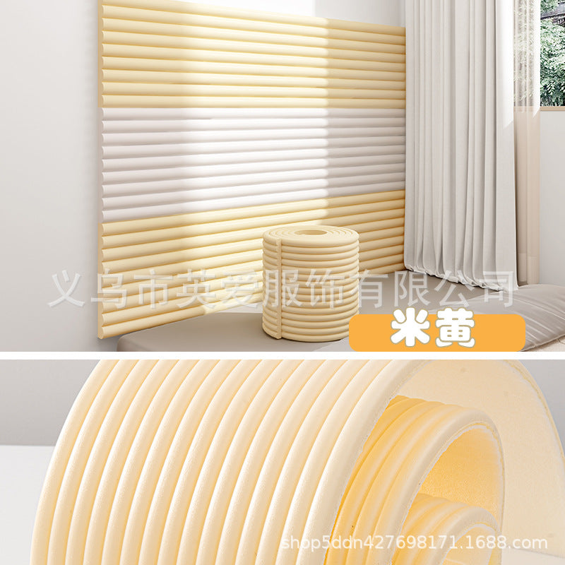 Anti-collision strip, children, babies, environmentally friendly, non-toxic, free sticker, seamless bay window corner door frame corner hemming, anti-collision