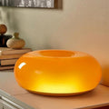 Bedside night light table lamp accessible luxuryclassy creative decorative table lamp atmosphere glass table lamp donut table lamp