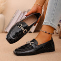 Export  spring new arrival women's shoes british style patent leather flats slip-on loafers flatseasiest for match small leather shoes