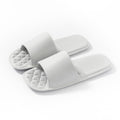 Foldable travel slippers for women, portable anti-slip slippers for travel, swimming, men's business trips, hotel disposable slippers, suitable for bathing