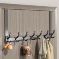 Entry door storage rack, punch-free door-back bag and umbrella storage rack, punch-free wall-mounted door-back hook