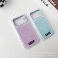 Two-color large-hole liquid magnetic suction suitable for iphone17promax mobile phone case apple 16 seconds to turn into 17 anti-fall case 13