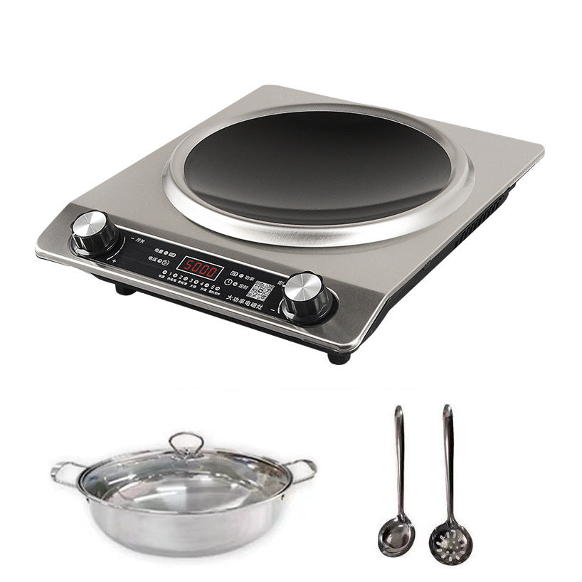 Concave induction cooker electric ceramic stove for home commercial fierce fire high power multi-function fierce fire one piece dropshipping gift cross-border