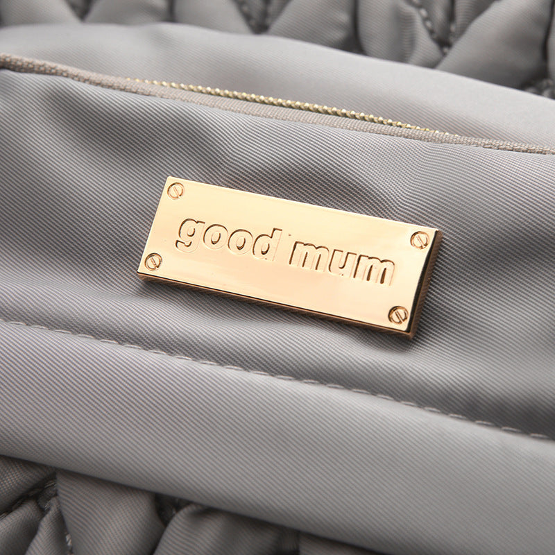 New multi-functional mommy bag, baby urine pad, thermal insulation warehouse, mother backpack, multi-compartment large-capacity mother and baby bag