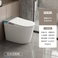 Smart toilet seat - fully automatic, integrated voice control, dual water supply, home use, no water pressure required, instant heating, built-in bubble function