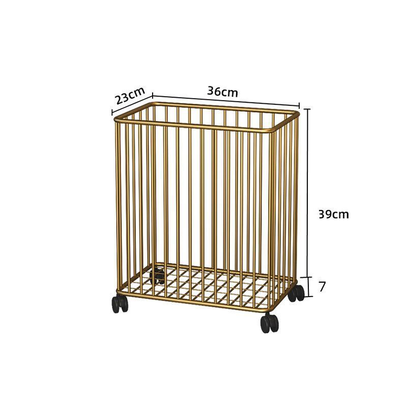 Scandinaviancasual iron dirty clothes basket dirty clothes storage basket for home laundry room bathroom clothes bucket basket