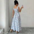 summer floral print sundress - elegant and fresh