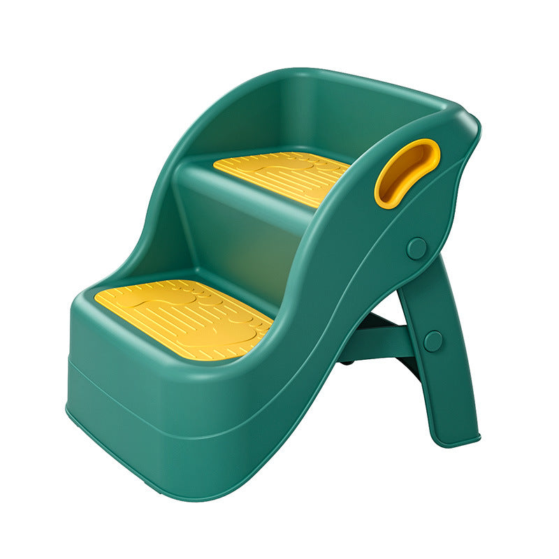 Children's toilet, small bench, folding baby wash, sink, bathroom, non-slip ladder, stepping foot stool