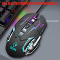 Dou ni mt809 true mechanical keyboard and mouse combo - gaming, office, detachable wrist rest, rgb keyboard