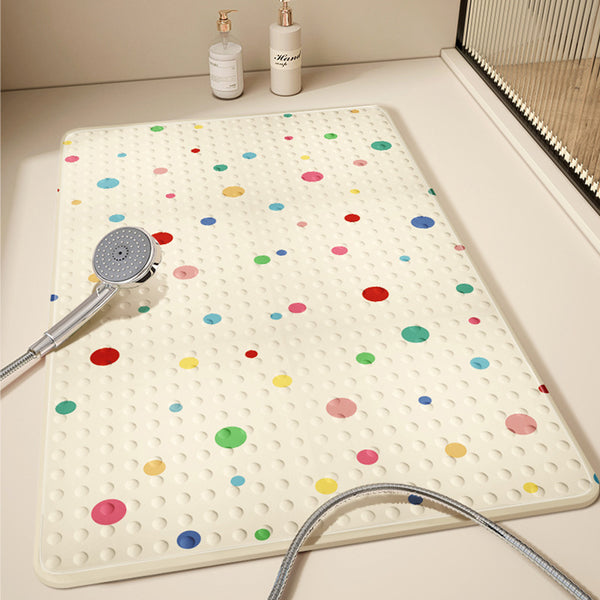 Bathroom non-slip mat, shower, children's bathroom, foot mat, anti-drop PVC suction cup mat, toilet waterproof toilet floor mat