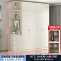 【solid wood eco-friendly】 1.6m main cabinet + top cabinet + side cabinet combination set