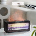 new arrival artificial fireplace aromatherapy machine desktop for home remote control humidifier colorful atmosphere light aromatherapy machine wholesale