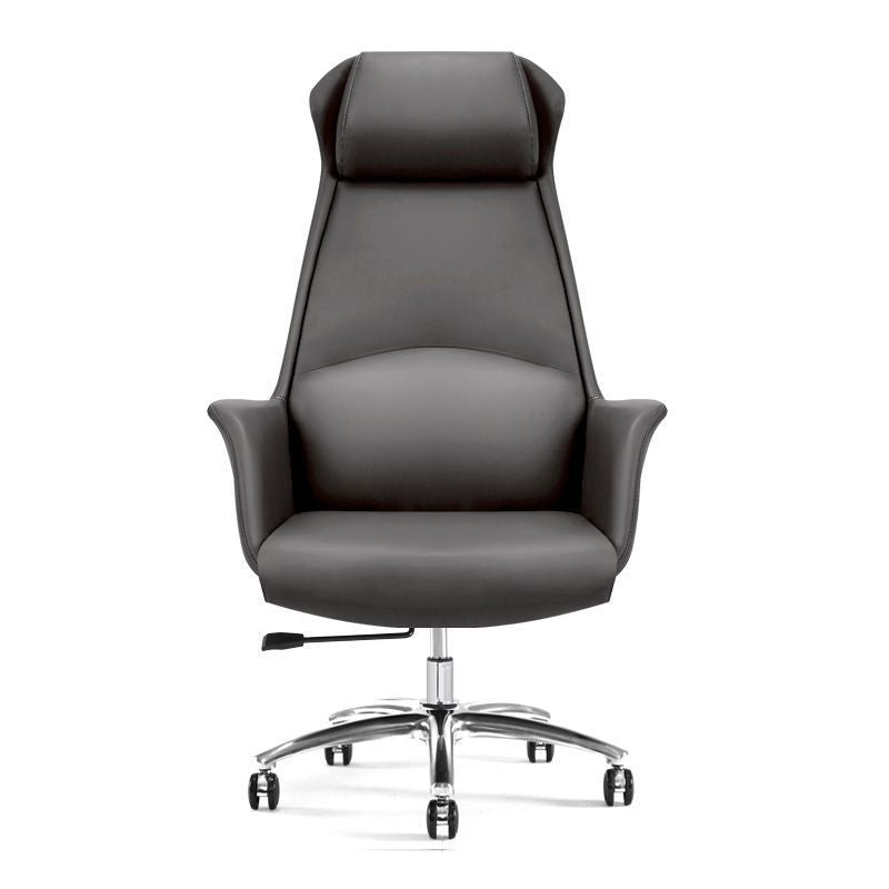 Casual chair, comfortable ergonomic chair, conference computer chair, business leather chair, office chair, live broadcast, home study, no