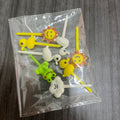 [little yellow duck water] fruit fork opp 8pc