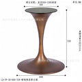 Stainless steel antique bronze round brushed 600