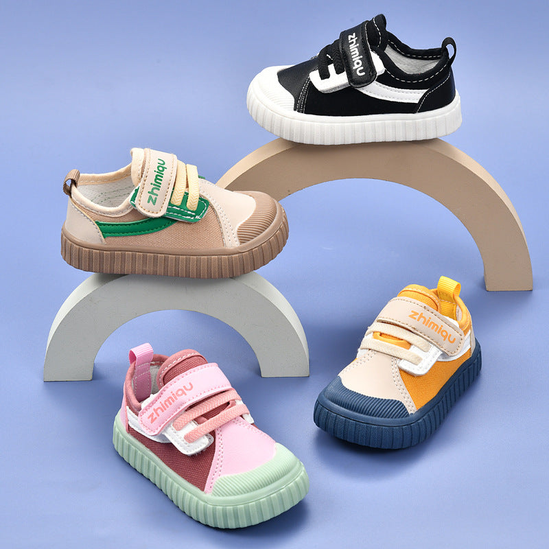Toddler shoes for boys, spring and autumn, 0-1-2 years old, soft sole infant shoes, children's shoes, infant and toddler shoes for girls