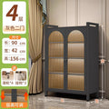 Gray 4-layer [length 90*width 42*height 156cm] comes with wheels*4+hook*3