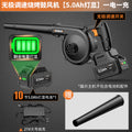 Rechargeable lithium-ion bbq blower - portable, handheld, adjustable speed, perfect for starting charcoal fires - compact electric air blower