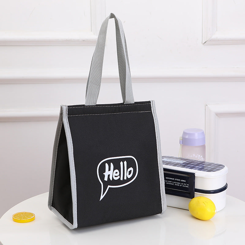 [Event Promotion] When Bag Thickened Picnic Bag Student Lunch Bag Canvas Bag Storage Bag Tote Bag Thermal Insulation Bag
