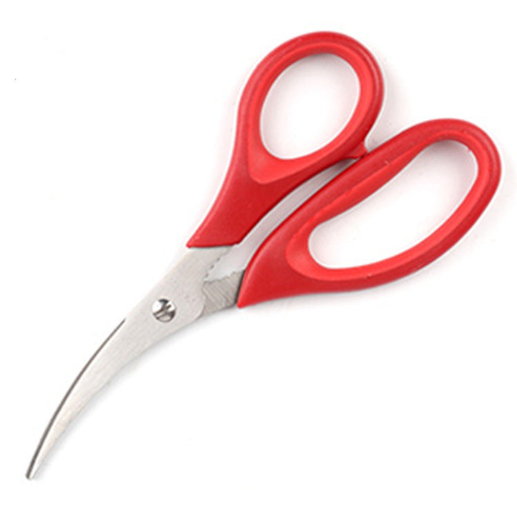 Kitchen Stainless Steel Household Shrimp Line Scissors Multifunctional Crab Lobster Fish Maw Tools Seafood Special Scissors