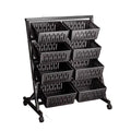 Kitchen storage rack floor-standing multi-layer vegetable basket for home trolley snack storage basket fruit vegetable shelf storage rack