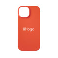 Premium liquid silicone full coverage case for apple iphone 15, solid color protective cover for iphone 14 pro max