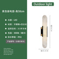 Accessible luxury imitation marble wall lamp aisle wall lamp outdoor waterproof balcony terrace lamp house landscape courtyard gate wall lamp