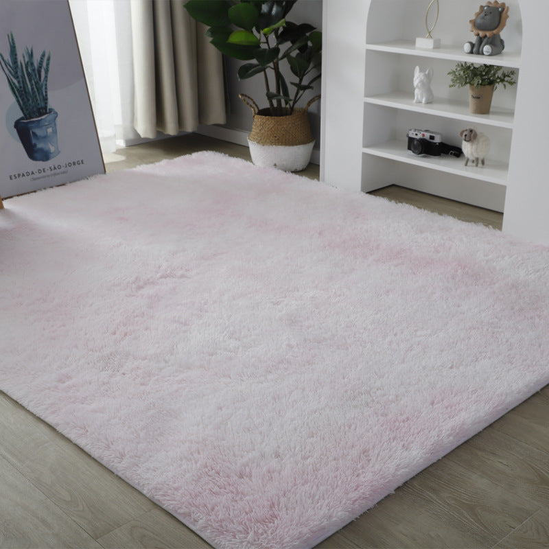 exclusive for home tie-dye carpet bedroom long stuffed carpet modern casual carpet floor mat modern scandinavian