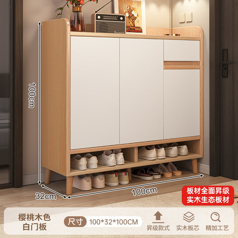 Large capacity shoe cabinet for home use - entryway, hallway, and outdoor console table all-in-one storage - new shoe rack
