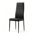 Horizontal line chair soft chair dining chair leisure chair back chair export cross-border accessible luxuryfor homeclassy dining table and chairs