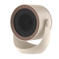 wall-mounted & desktop space heater - portable electric heater for home, office, and dorm room (110v)