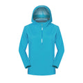 New women's windproof and waterproof lightweight outdoor camping slim-fit jacket - half-zip pullover hooded hiking jacket daw040