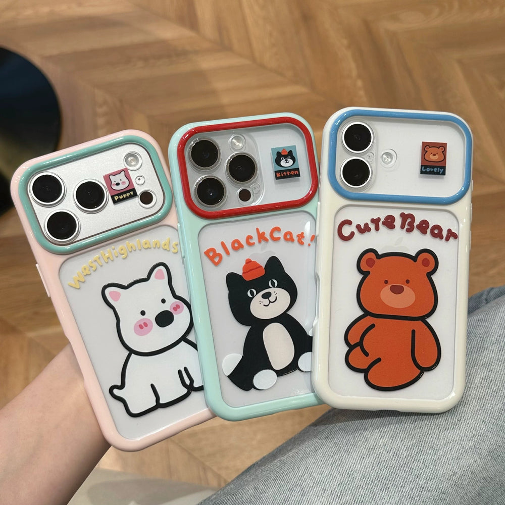 Cute cartoon starry sky case for apple 17, playful and adorable iphone 16 full coverage shockproof protective case