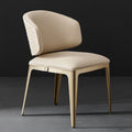 Italian light luxury wave pattern dining chair italian for home island luxury stone back chair cafe sales department negotiation chair