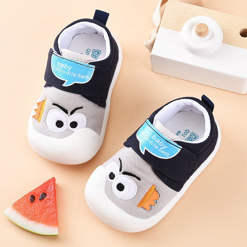 autumn collection: new fall toddler shoes for baby girls (0-1-3 years) - soft cloth spring/autumn first walker shoes for baby boys