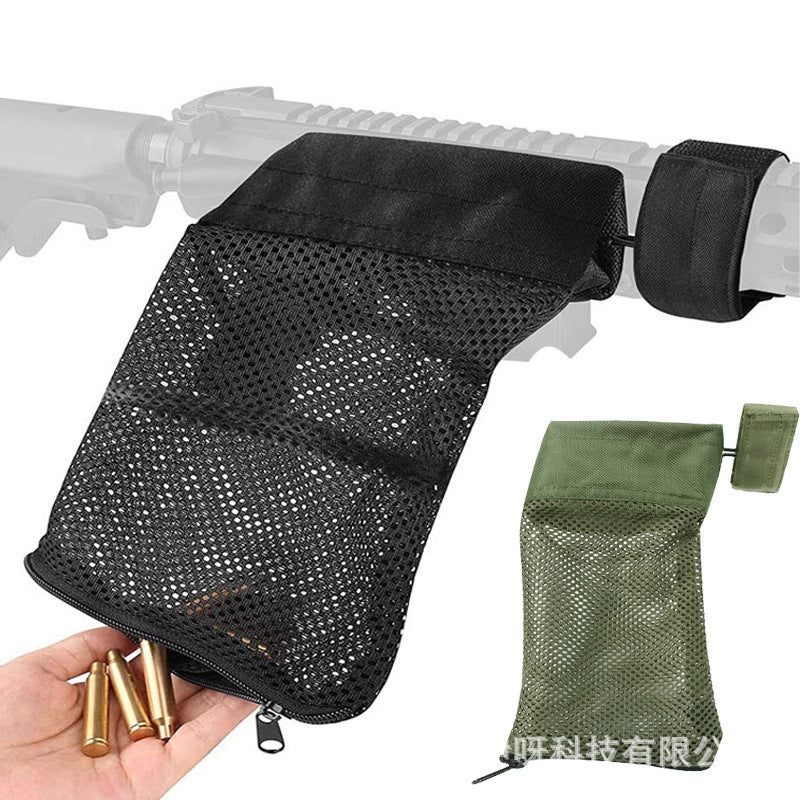 Outdoor cartridge recovery bag tactical bullet collection net pocket military ar15 cartridge recovery bag cartridge catch bag bag