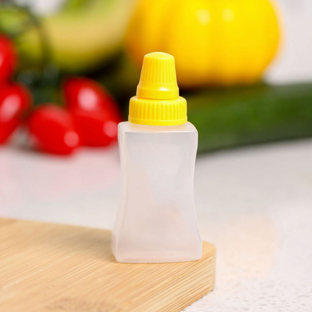 Mini sauce bottle plastic squeeze sauce bottle japanese style squeeze condiment bottle food grade portable soy sauce bottle cross-border