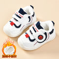 Toddler shoes for baby boys 0-1-3 years old, autumn/winter infant and toddler shoes for baby girls, soft sole non-slip, fleece-lined, extra thick cotton shoes