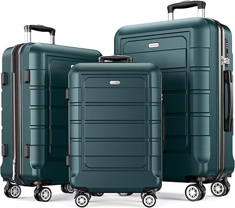 Source manufacturer Cross-border three-piece trolley case ABS material suitcase password boarding universal wheel suitcase bag