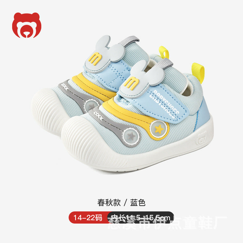 Toddler shoes for boys, spring and autumn, 0-1-2 years old, soft sole infant shoes, children's shoes, infant and toddler shoes for girls