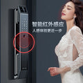 Fingerprint lock entrance door face recognition lock source manufacturer for home security door password lock wholesale visual cat eye