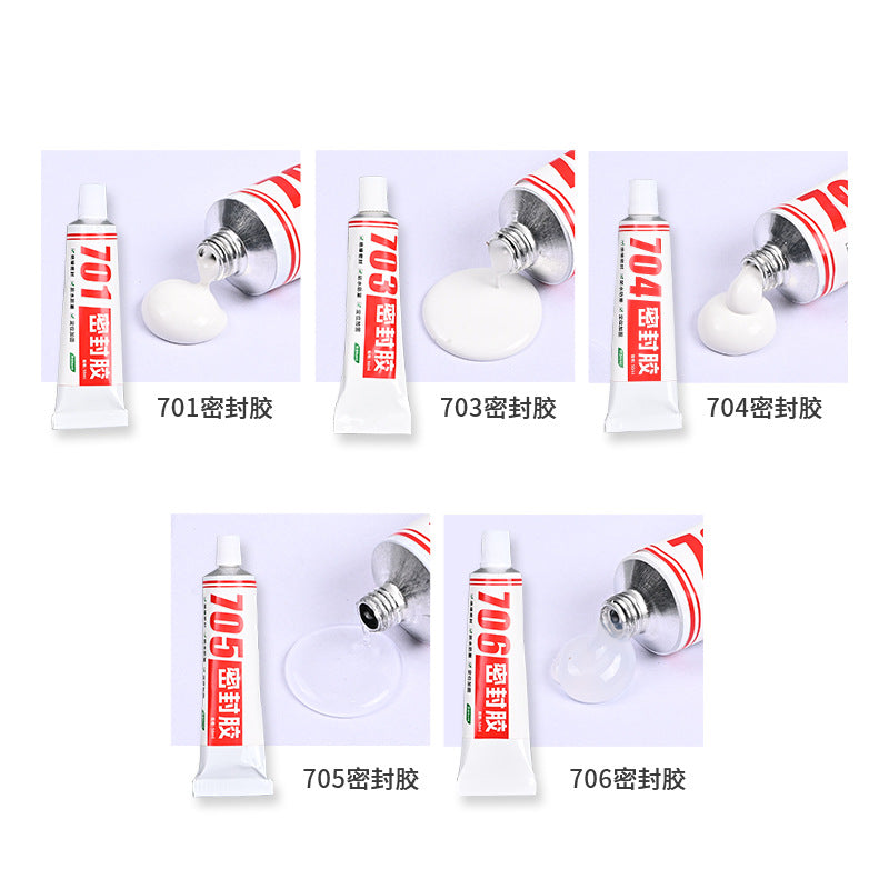 701703704705706 High strength and high temperature resistant glue Sealant Electronic components Insulated silicone rubber