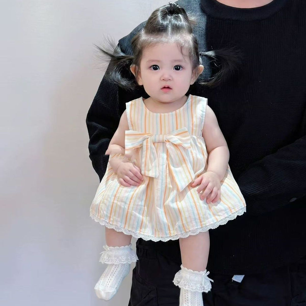 Baby summernew arrivalsweet princess bag skirt baby summer thin one-piece jumpsuit western stylecute sleeveless haki